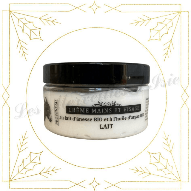 CREME VISAGE ET MAINS au lait d'ânesse 100ml