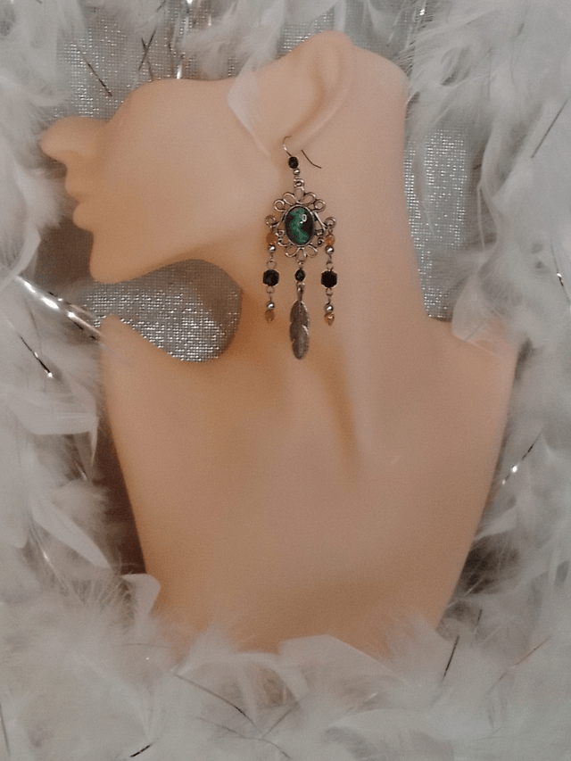 Boucles d'oreilles - PAON