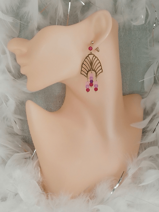 Boucles d'oreilles - ROSEA