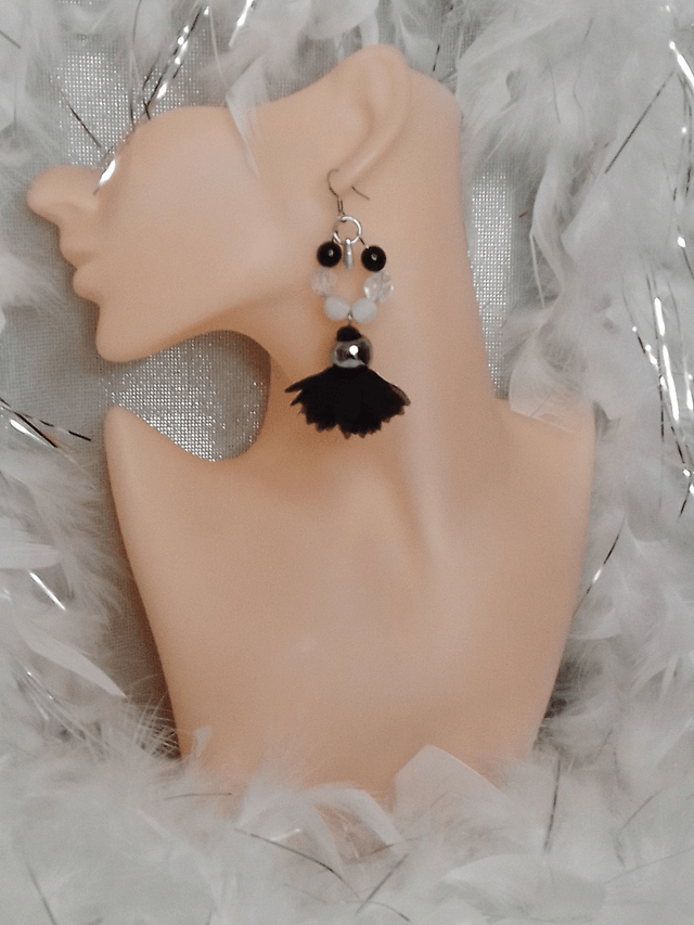 Boucles d'oreilles - BLACK SWAN