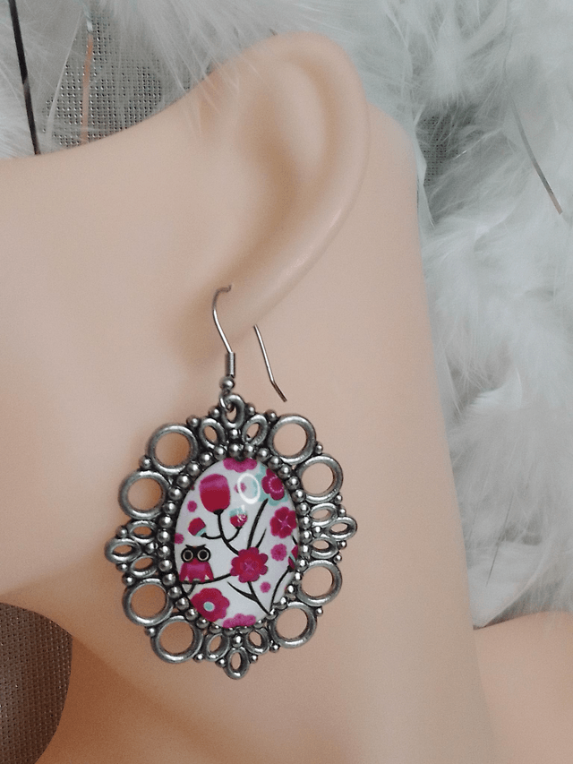 Boucles d'oreilles - CHOUETTE