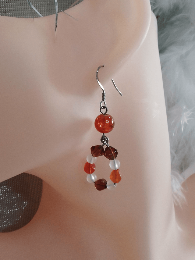 Boucles d'oreilles - VULCANIA