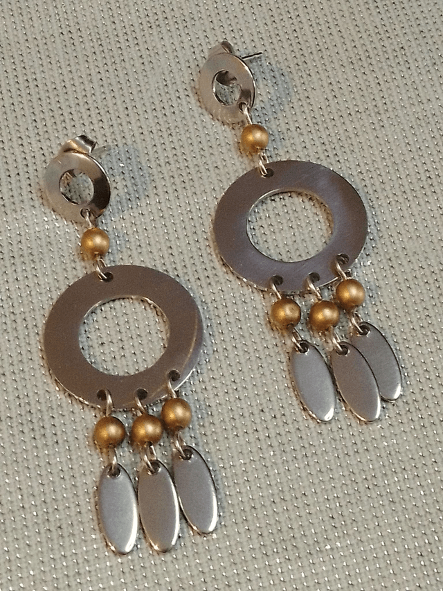 Boucles d'oreilles - METALLIK