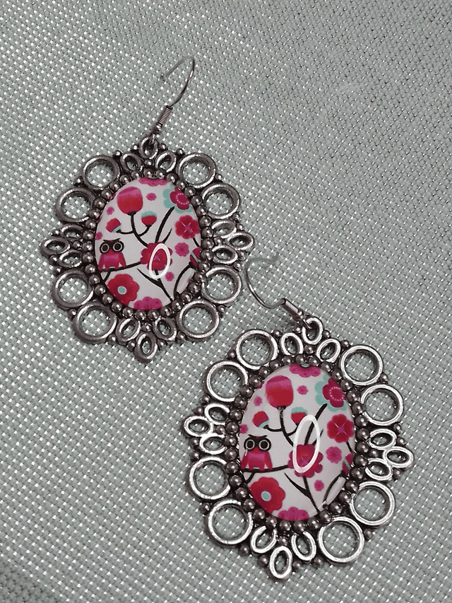 Boucles d'oreilles - CHOUETTE