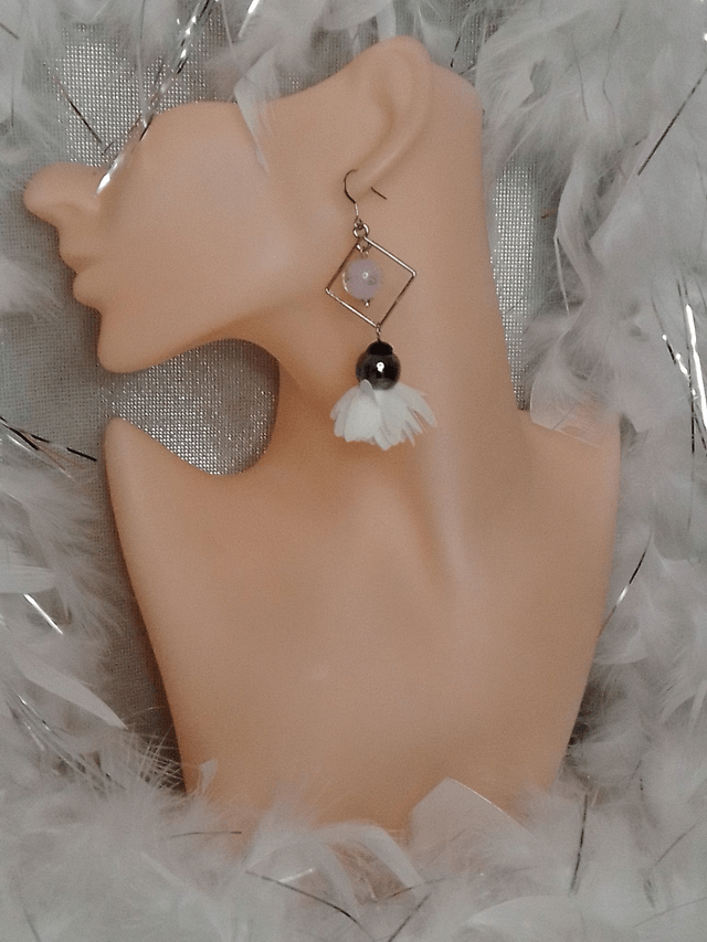 Boucles d'oreilles - SWAN