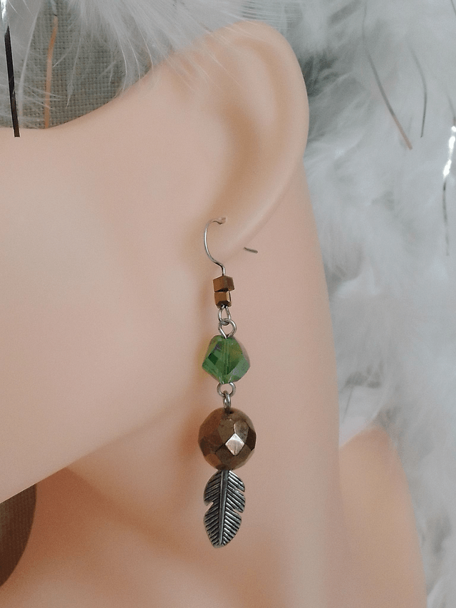 Boucles d'oreilles - FEATHER