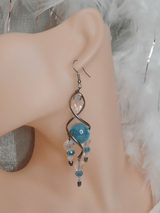 Boucles d'oreilles - REINE DES GLACES