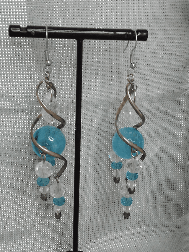 Boucles d&#039;oreilles - REINE DES GLACES