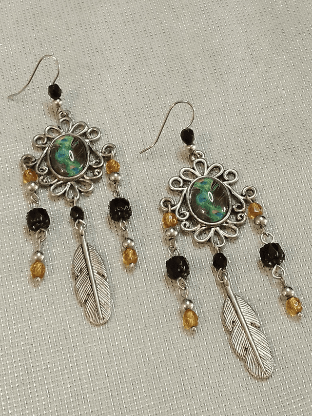 Boucles d&#039;oreilles - PAON